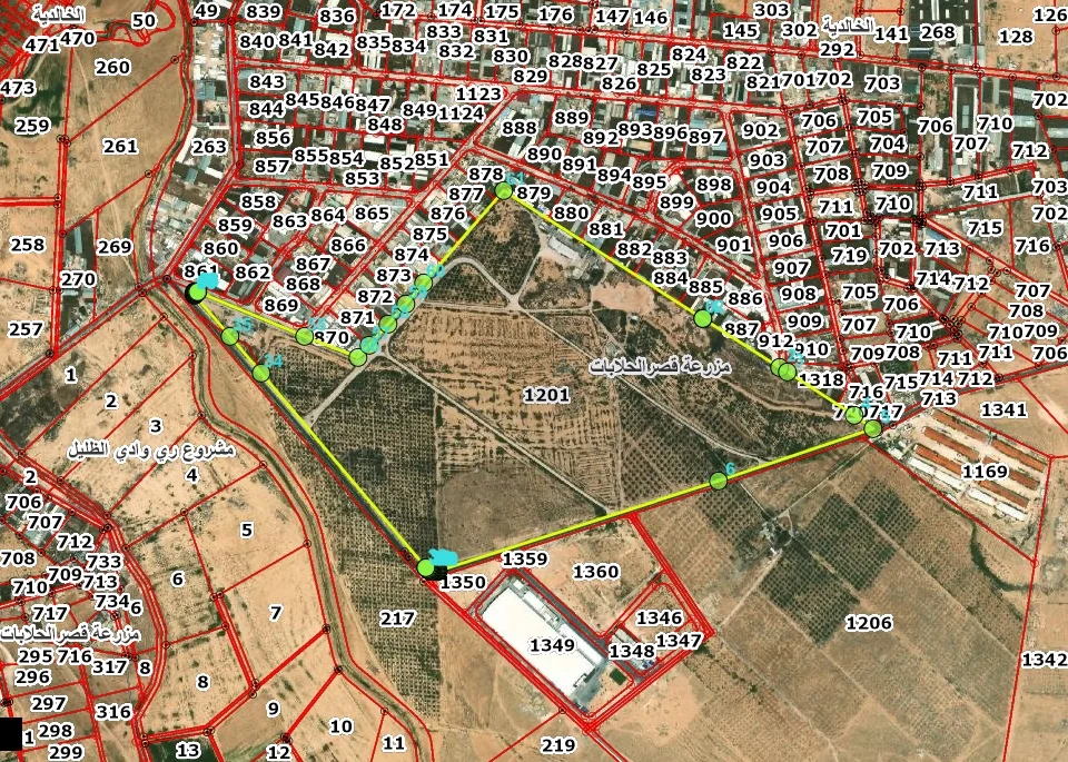 Industrial land and development area in Ad-Dulayl Area 2